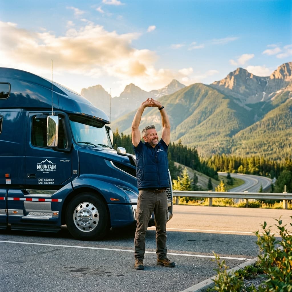 Salud al Volante: Ejercicios y Consejos para Prevenir Dolores de Espalda en Rutas Largas