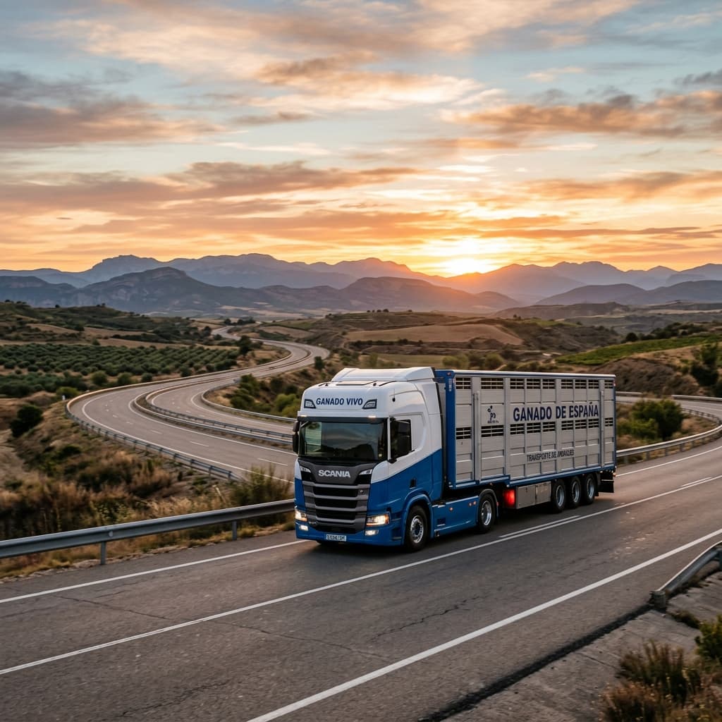 ¿Cuánto gana un conductor de transporte de animales vivos en España en 2026?