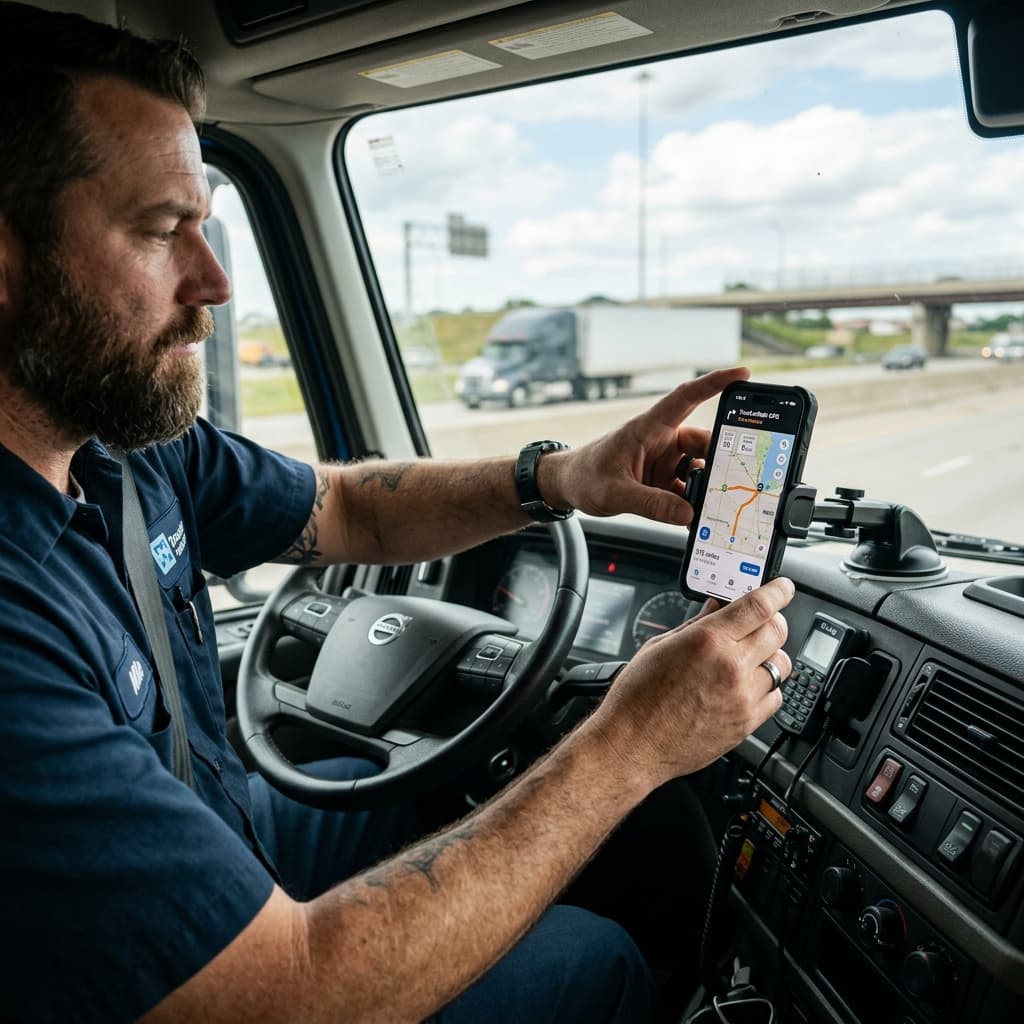 Las 7 Mejores Apps Móviles para Camioneros y Rutas de Transporte en 2026
