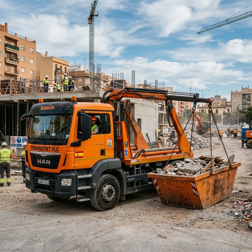 ¿Cuánto gana un conductor de camión de cadenas y contenedores de obra en 2026?