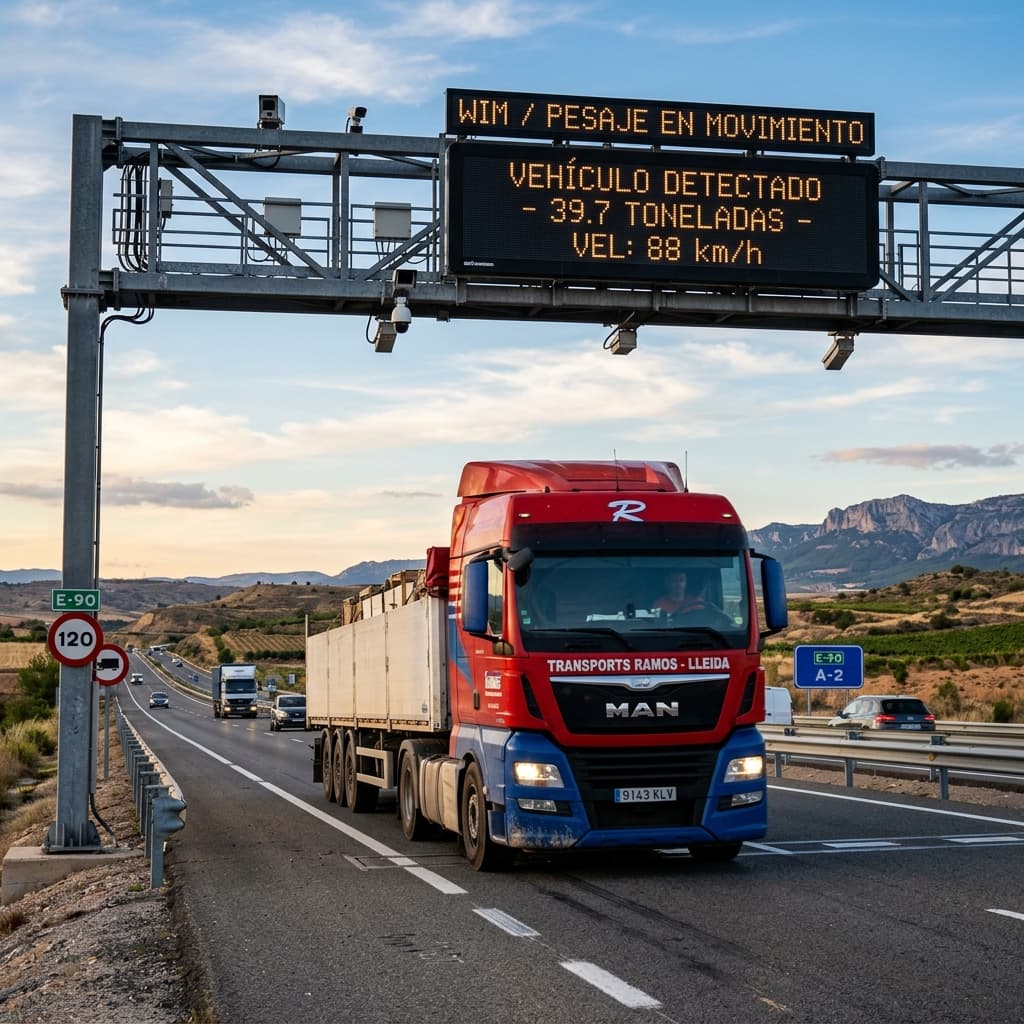 Pesaje Dinámico (WIM) en Carreteras: Normativa y Control de Sobrepeso 2026